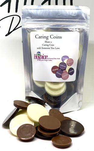 Hospice Chocolate Caring Coins