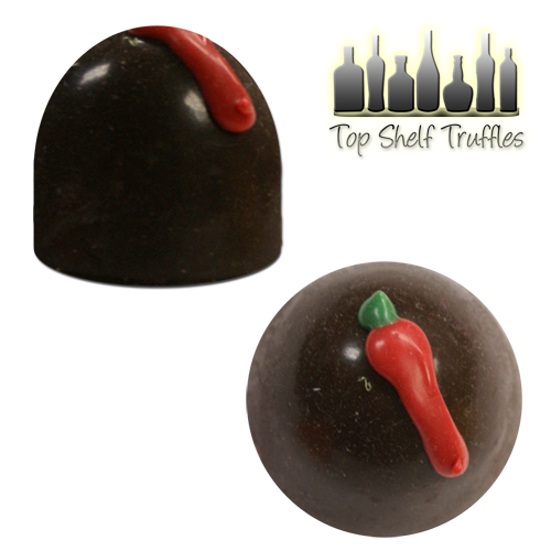 Hot Pepper Wine Truffles