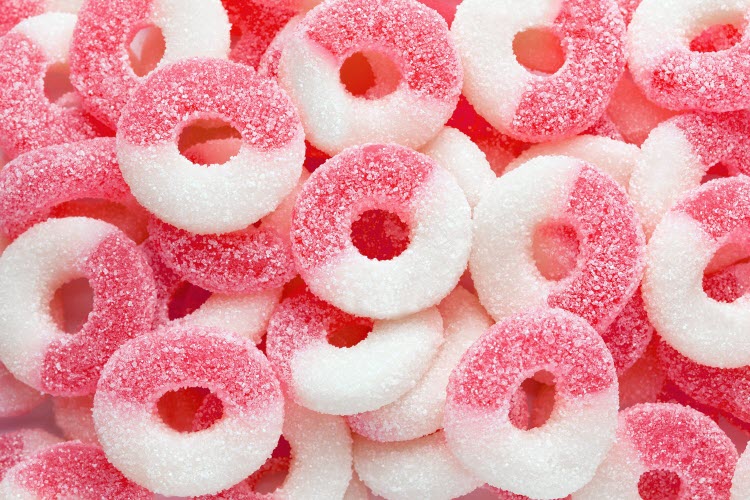 Gummi Watermelon Rings