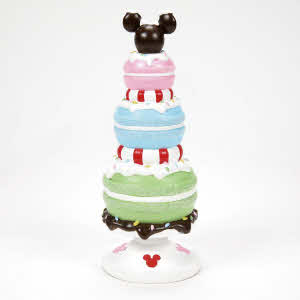 Figurine tree made up macarons and Mickey Ears