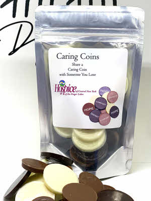 Hospice Chocolate Caring Coins