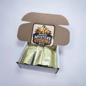 Mystery Box with gold pouches