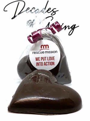 Rescue Mission Dark Chocolate Heart